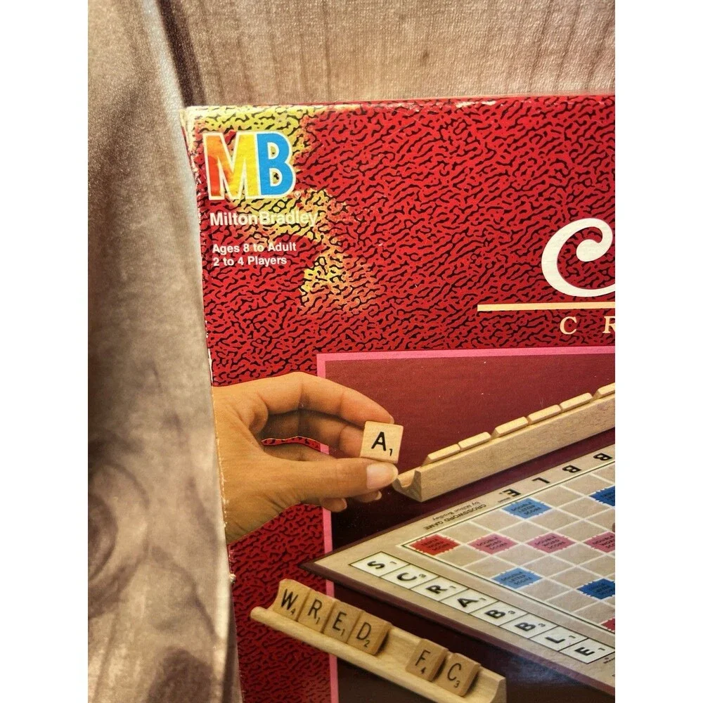 Milton Bradley vintage scrabble